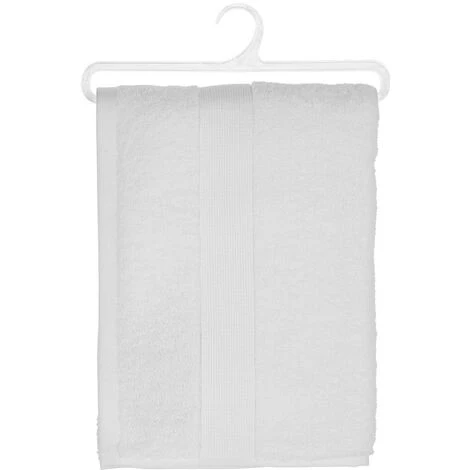 Piatto Doccia Bianco 70x130 - Lenzuolino Doccia, Bianco, Cotone, Dimensioni 70x130 Cm - Atmosphera Créateur D'intérieur 4 Piatto Doccia Bianco 70x130 - Lenzuolino Doccia, Bianco, Cotone, Dimensioni 70x130 Cm - Atmosphera Créateur D'intérieur - immagine 2
