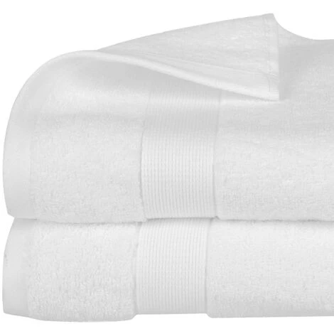 Piatto Doccia Bianco 70x130 - Lenzuolino Doccia, Bianco, Cotone, Dimensioni 70x130 Cm - Atmosphera Créateur D'intérieur 6 Piatto Doccia Bianco 70x130 - Lenzuolino Doccia, Bianco, Cotone, Dimensioni 70x130 Cm - Atmosphera Créateur D'intérieur - immagine 4