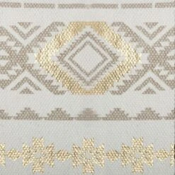 Fodera Per Cuscino Etnik In Lino Oro 40x40 - Fodera Per Cuscino Etnik In Lino Oro, Cotone, Poliestere, Viscosa, Dimensioni L. 40 X L. 40 Cm - Atmosphera Créateur D'intérieur -Vendite ATMOSPHERA || None || Maxwell & Williams 83772725 4