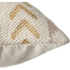 Fodera Per Cuscino Etnik In Lino Oro 40x40 - Fodera Per Cuscino Etnik In Lino Oro, Cotone, Poliestere, Viscosa, Dimensioni L. 40 X L. 40 Cm - Atmosphera Créateur D'intérieur -Vendite ATMOSPHERA || None || Maxwell & Williams 83772725 5