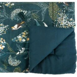 Trapunta Peacock 80×180 Cm, Stampa Velluto Blu Anatra - Atmosphera Créateur D'intérieur -Vendite ATMOSPHERA || None || Maxwell & Williams 83773733 3