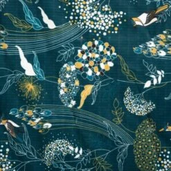 Trapunta Peacock 80×180 Cm, Stampa Velluto Blu Anatra - Atmosphera Créateur D'intérieur -Vendite ATMOSPHERA || None || Maxwell & Williams 83773733 4