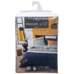 Set Letto Stampato Etnico Blu 240x220 - Set Di Biancheria Da Letto A Righe Etniche Blu, In Cotone, Dimensioni L. 240 X L. 220 Federe: L. 65 X L. 65 Cm - Atmosphera Créateur D'intérieur 8 Set Letto Stampato Etnico Blu 240x220 - Set Di Biancheria Da Letto A Righe Etniche Blu, In Cotone, Dimensioni L. 240 X L. 220 Federe: L. 65 X L. 65 Cm - Atmosphera Créateur D'intérieur -Vendite ATMOSPHERA || None || Maxwell & Williams 83775861 3