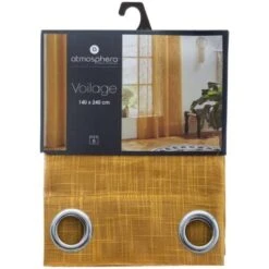 Tenda Pura Alton - Ocra 140 X 240 - Atmosphera Créateur D'intérieur -Vendite ATMOSPHERA || None || Maxwell & Williams 83775930 3