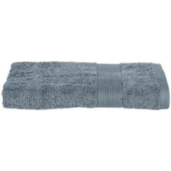 Asciugamano Grigio Scuro 50x90 - Asciugamano, Grigio Scuro, Cotone, Dimensioni 50x90 Cm - Atmosphera Créateur D'intérieur