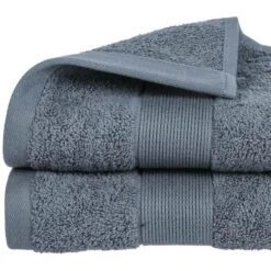 Asciugamano Grigio Scuro 50x90 - Asciugamano, Grigio Scuro, Cotone, Dimensioni 50x90 Cm - Atmosphera Créateur D'intérieur -Vendite ATMOSPHERA || None || Maxwell & Williams 83776671 4