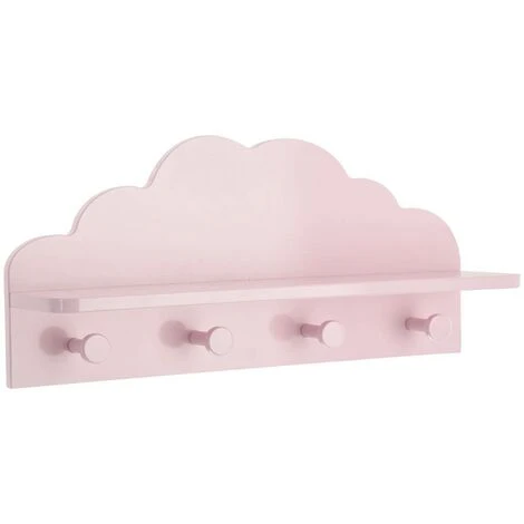 Appendiabiti A Nuvola Rosa - Appendiabiti, Nuvola, Rosa, Mdf, Dimensioni 48x22x12 Cm - Atmosphera Créateur D'intérieur 3 Appendiabiti A Nuvola Rosa - Appendiabiti, Nuvola, Rosa, Mdf, Dimensioni 48x22x12 Cm - Atmosphera Créateur D'intérieur