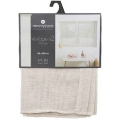 Tenda Di Lino Fred 2x60x90cm - Atmosphera Créateur D'intérieur 7 Tenda Di Lino Fred 2x60x90cm - Atmosphera Créateur D'intérieur -Vendite ATMOSPHERA || None || Maxwell & Williams 83780762 2