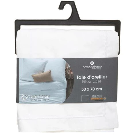 Federa 50x70cm Bianca - Atmosphera Créateur D'intérieur 5 Federa 50x70cm Bianca - Atmosphera Créateur D'intérieur - immagine 3