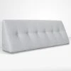 EVERGREENWEB - Cuscino Da Lettura Ergonomico, Cuscino Schienale A Cuneo Per Letto E Divano Cuscino Per Gambe Testata Letto Misura 200x26 Cm Colore Ghiaccio 100% Made In ItalyCHILL PILLOW