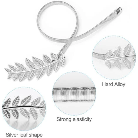 4 Pezzi Fermatende Per Tende Con Foglie Argento Fermatenda Regolabile 45cm Tende Fermatenda Fibbia Per Decorazione Domestica Soggiorno Camera Da Letto 4 4 Pezzi Fermatende Per Tende Con Foglie Argento Fermatenda Regolabile 45cm Tende Fermatenda Fibbia Per Decorazione Domestica Soggiorno Camera Da Letto - immagine 2