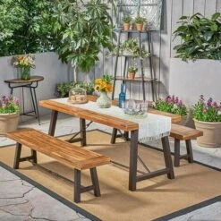 Runner Da Tavola Intrecciato In Stile Vintage Runner Da Tavola In Lino Di Cotone Intrecciato Con Nappa Per Feste Da Pranzo 13 X 72 Pollici -Vendite ATMOSPHERA || None || Maxwell & Williams 85322152 5