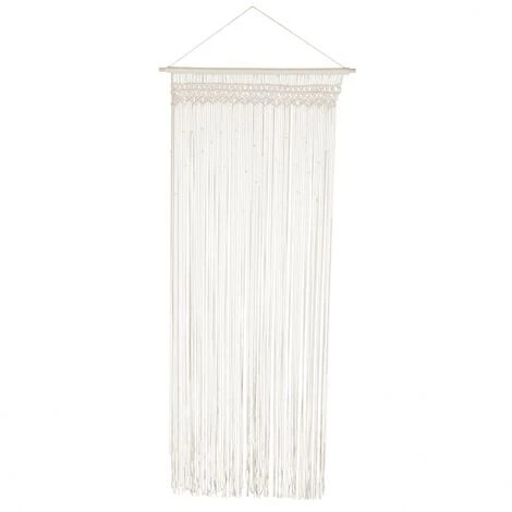 Tenda 90x200 Cm In Macramè Bohémien 4 Tenda 90x200 Cm In Macramè Bohémien - immagine 2