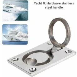 Barche A Remi Gonfiabili Maniglia Per Boccaporto Per Barche Maniglia Per Anello In Acciaio Inossidabile A Filo Maniglia Per Sollevamento Armadietto Per Barche Marine -Vendite ATMOSPHERA || None || Maxwell & Williams 85910235 5