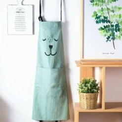 Grembiule Simpatico Cartone Animato Con Tasca Per Donna Grembiule Da Cucina In Lino Di Cotone Impermeabile Per Bambini Grembiule Da Cucina Per Adulti Taglia Bambini Verde -Vendite ATMOSPHERA || None || Maxwell & Williams 85913142 3