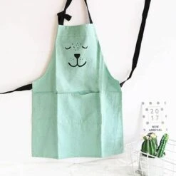 Grembiule Simpatico Cartone Animato Con Tasca Per Donna Grembiule Da Cucina In Cotone E Lino Impermeabile Per Bambini Grembiule Da Cucina Taglia Adulto Verde -Vendite ATMOSPHERA || None || Maxwell & Williams 85913148 4