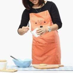 Grembiule Simpatico Cartone Animato Con Tasca Per Donna Grembiule Da Cucina In Lino Di Cotone Impermeabile Per Bambini Grembiule Da Cucina Taglia Adulto Arancione -Vendite ATMOSPHERA || None || Maxwell & Williams 85913507 4