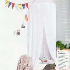 MINKUROW Baldacchini Per Lettino Per Bambini, Decorazione Per Cameretta Per Bambini, Zanzariera In Mussola, Altezza 240 Cm, Colore Bianco -Vendite ATMOSPHERA || None || Maxwell & Williams 85922150 4