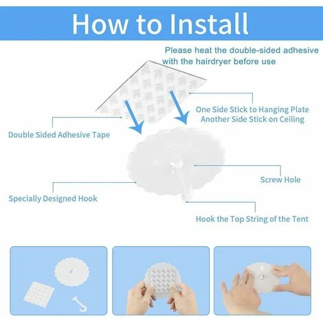 MINKUROW Zanzariera, Zanzariera A Baldacchino Per Letto Per Neonato Con Stelle Rete Luminosa A Baldacchino Per Letto, Decorazione Per Tenda Da Letto Principessa -Rosa 7 MINKUROW Zanzariera, Zanzariera A Baldacchino Per Letto Per Neonato Con Stelle Rete Luminosa A Baldacchino Per Letto, Decorazione Per Tenda Da Letto Principessa -Rosa - immagine 5