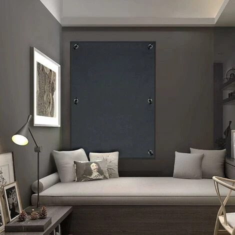 MINKUROW Tende Cieche Con Ventosa Isolante Termico Per Riflettore Del Raggio Di Sole Finestre Da Tetto Velux Ventosa 60x120 Cm Grigio Scuro 4 MINKUROW Tende Cieche Con Ventosa Isolante Termico Per Riflettore Del Raggio Di Sole Finestre Da Tetto Velux Ventosa 60x120 Cm Grigio Scuro - immagine 2