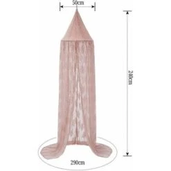 MINKUROW Baldacchino Per Letto Per Bambini, Zanzariera Da Principessa, Decorazione Per Cameretta Dei Bambini, Perfetta Per Natale, Capodanno (con Lacci, Rosa) -Vendite ATMOSPHERA || None || Maxwell & Williams 85922257 4