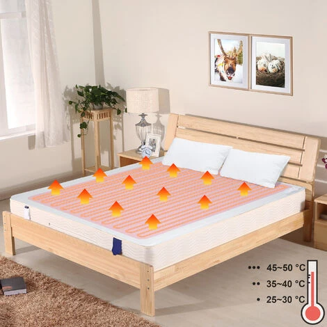 Scalda Coperta Elettrico, Scaldaletto, Singolo, 150 X 80 Cm, 60W, Bianco, Poliestere, Controller Meccanico, Standard/Certificazione: CB, CE 4 Scalda Coperta Elettrico, Scaldaletto, Singolo, 150 X 80 Cm, 60W, Bianco, Poliestere, Controller Meccanico, Standard/Certificazione: CB, CE - immagine 2