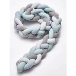 Paracolpi Per Culla 4 Weave Baby Cushion Snake Intrecciato Paraurti Velluto Paracolpi Paracolpi Nursery Per Neonati Culla Arredamento Camera Da Letto Con, Grigio+Bianco+Verde+Blu, 1.5m -Vendite ATMOSPHERA || None || Maxwell & Williams 86182230 2