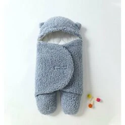 Coperta Per Neonato Unisex, Sacco Per Stamina Per L'infanzia, Sacco A Pelo Con Cappuccio Neonato-blu-M(3-6 Mesi) -Vendite ATMOSPHERA || None || Maxwell & Williams 86183057 4