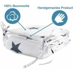 Paracolpi Con Schärpen Multicolore Fodera Protettiva In Lino Per Orsacchiotto Sulla Scala 180x28cm-Bianco -Vendite ATMOSPHERA || None || Maxwell & Williams 86185805 2