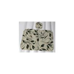 Tovaglietta Con Sottobicchiere Tulipano Verde