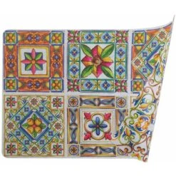 Villa D’Este Home Tivoli Set 6 Costiera Tovaglietta Rettangolare Double Face