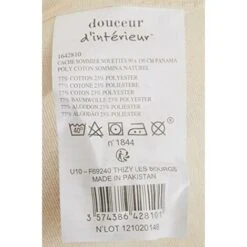 DOLCE INTERNI CACHE SOMMIER NOCETTE 90 X 190 CM PANAMA POLICOTONE SOMMINA NATURALE -Vendite ATMOSPHERA || None || Maxwell & Williams 86324456 4