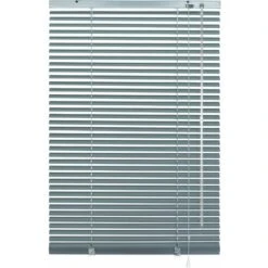 Deco Company Veneziana In Alluminio, Montaggio A Soffitto, Blu Polvere, 80 X 130 Cm