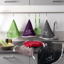 Douceur D' Interno Asciugamani Rotondo (0) 60 cm Spugna Brodee Cuistot, Cotone, Rosso, 60 x 60 cm 8 Douceur D' Interno Asciugamani Rotondo (0) 60 cm Spugna Brodee Cuistot, Cotone, Rosso, 60 x 60 cm -Vendite ATMOSPHERA || None || Maxwell & Williams 86329584 2