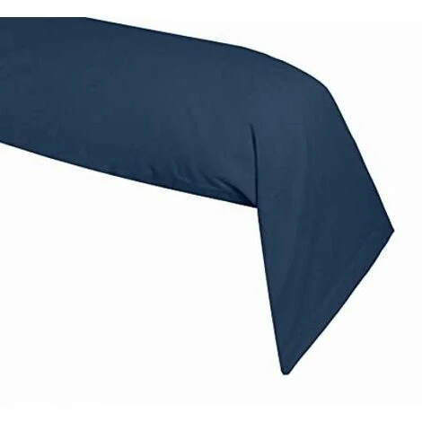 Lovely Casa T34820001 ALICIA Federa Cuscino Cilindrico, 100 % Cotone A 57 Fili, 45 X 185 Cm, Blu 3 Lovely Casa T34820001 ALICIA Federa Cuscino Cilindrico, 100 % Cotone A 57 Fili, 45 X 185 Cm, Blu