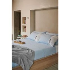 Pantone™ - Completo Letto Singolo 1 Piazza Con Lenzuola Letto Singolo 150x280 + Federa Cuscino 50x80 + Lenzuolo Con Angoli Singolo 90x200 In Cotone, Per Materasso Singolo 25hcm, Ocra/Bianco -Vendite ATMOSPHERA || None || Maxwell & Williams 86655403 3