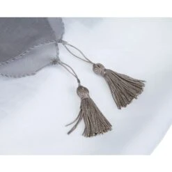 Douceur D'Intérieur - 1620383, Tendaggio Fiocco Con Passanti , 2 X 60 X 90 Cm , Voile Bicolore , Velo Bicolore , Bianco/Grigio -Vendite ATMOSPHERA || None || Maxwell & Williams 86658730 4