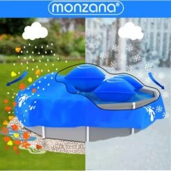 Monzana Cuscino Per Piscina Fino A -20°C Cuscini Ad Aria XL O XXL Incl. Corda PVC Doppia Cucitura Valvola Di Sicurezza Occhielli 120x120cm Poolkissen (de) -Vendite ATMOSPHERA || None || Maxwell & Williams 87950965 5