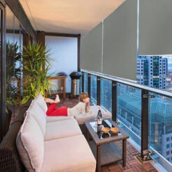 Tenda A Rullo Per Esterni, Tenda Verticale Per Balconi Tenda Oscurante Per Privacy (140x140cm, Grigio) HENGMEI -Vendite ATMOSPHERA || None || Maxwell & Williams 88136532 5