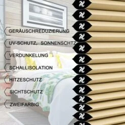 WOLTU Tenda Plissettata A Nido D'Ape Tende Avvolgibili Oscurante Al Per Finestra Beige 60x120 Cm -Vendite ATMOSPHERA || None || Maxwell & Williams 88692593 4