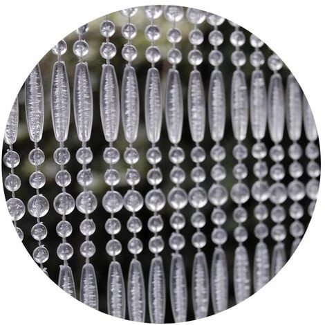 Tenda Per Porta Con Perline Trasparenti Frejus 90 X 210 Cm 3 Tenda Per Porta Con Perline Trasparenti Frejus 90 X 210 Cm