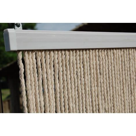 Tenda Per Porta In Corda Beige Toulon 90 X 210 Cm 4 Tenda Per Porta In Corda Beige Toulon 90 X 210 Cm - immagine 2