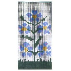 Tenda A Piastrina Fiori