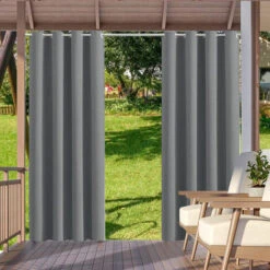 Tenda A 1 Pannello Per Esterni E Interni, Oscurante Per La Privacy, Passacavo Per Pergola, Portico, Padiglione, Giardino, Prato, Corridoio, Resistente Al Vento, Decorazione Della Stanza Del Sole, 52 X