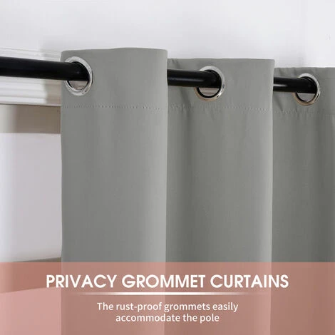 Tenda A 1 Pannello Per Esterni E Interni, Oscurante Per La Privacy, Passacavo Per Pergola, Portico, Padiglione, Giardino, Prato, Corridoio, Resistente Al Vento, Decorazione Della Stanza Del Sole, 52 X 6 Tenda A 1 Pannello Per Esterni E Interni, Oscurante Per La Privacy, Passacavo Per Pergola, Portico, Padiglione, Giardino, Prato, Corridoio, Resistente Al Vento, Decorazione Della Stanza Del Sole, 52 X - immagine 4