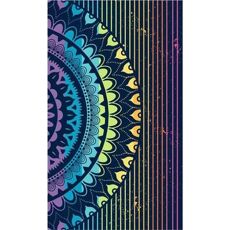 Telo Da Mare Secaneta Tivoli Mandala Jacquard (100 X 170 Cm) 4 Telo Da Mare Secaneta Tivoli Mandala Jacquard (100 X 170 Cm) - immagine 2