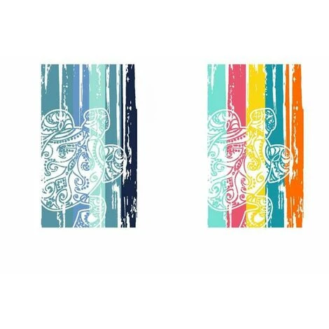 Telo Da Mare Secaneta Kunkuru Tartaruga Jacquard (100 X 170 Cm) 3 Telo Da Mare Secaneta Kunkuru Tartaruga Jacquard (100 X 170 Cm)