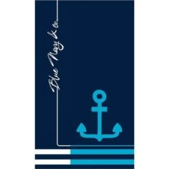 Telo Da Mare Secaneta Navy Ancora Jacquard (100 X 170 Cm) 8 Telo Da Mare Secaneta Navy Ancora Jacquard (100 X 170 Cm) -Vendite ATMOSPHERA || None || Maxwell & Williams 90235479 3