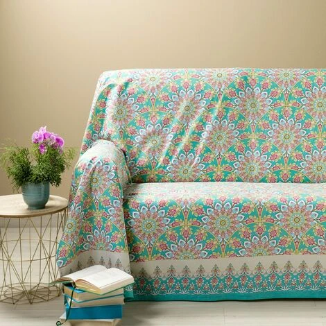 Caleffi - Grandecor Saba 100% Cotone Moderno Singolo Anice 3 Caleffi - Grandecor Saba 100% Cotone Moderno Singolo Anice