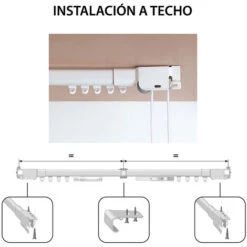 Binario Per Tende, Binario In Metallo Estensibile, Bianco, 70 A 120cm 8 Binario Per Tende, Binario In Metallo Estensibile, Bianco, 70 A 120cm -Vendite ATMOSPHERA || None || Maxwell & Williams 90560199 3